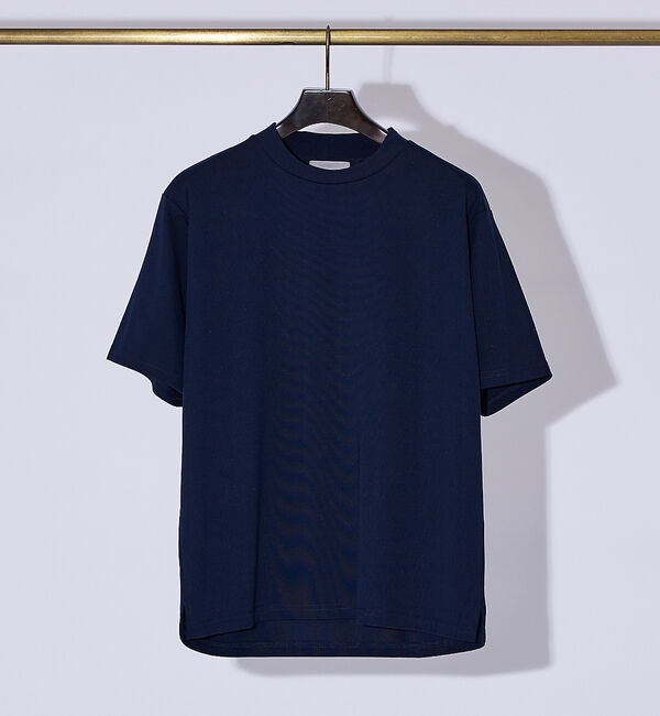 ABAHOUSE「【接触冷感】マルチファンクション Tシャツ」|Tシャツ・カットソー|ネイビー