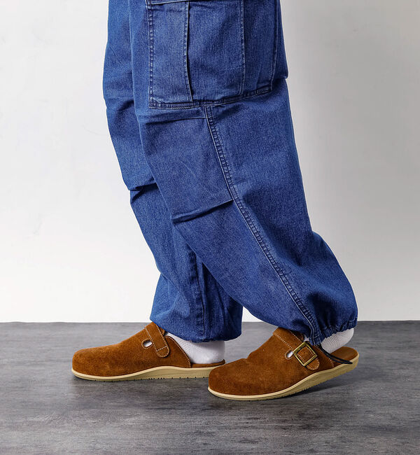 ABAHOUSE「【ISLAND SLIPPER / アイランドスリッパ】PT CLOG 001M」|サンダル|ブラウン