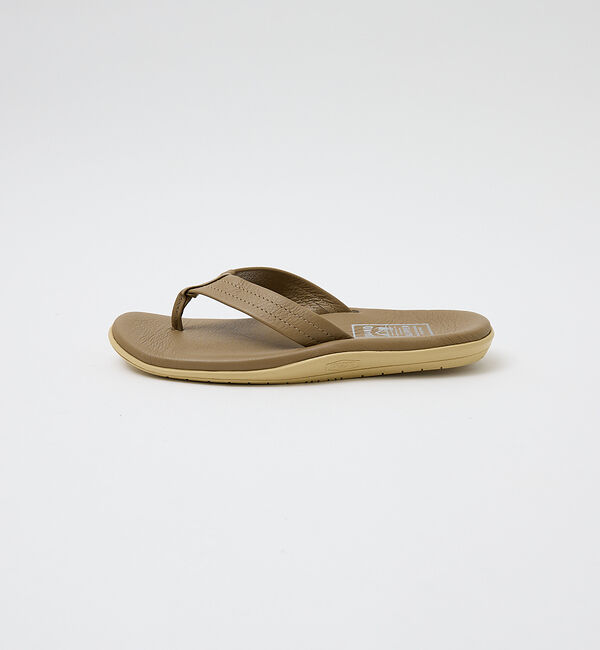 ABAHOUSE「【ISLAND SLIPPER / アイランドスリッパ】スムースレザー トングサ」|サンダル|
