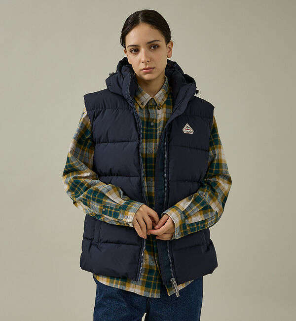 ABAHOUSE「【PYRENEX / ピレネックス】HMY022/SPOUTNIC MINI R」|ダウン|ネイビー