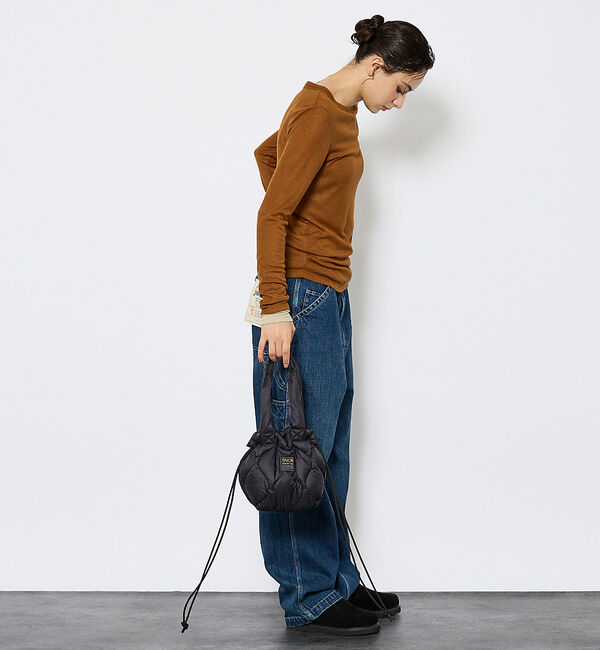 ABAHOUSE「【TAION / タイオン】ミリタリー ダウントートバッグS/ハンドバッグ/巾着」|トートバッグ|