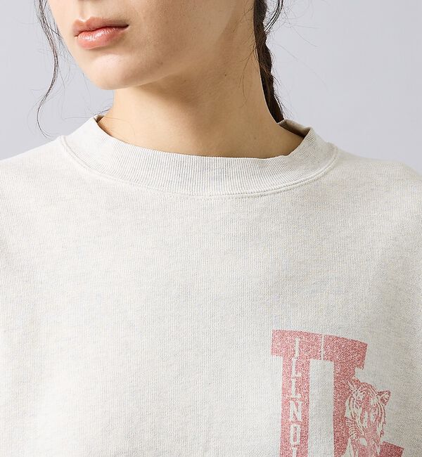 ABAHOUSE「【REMI RELIEF / レミ レリーフ】  SP加工 3飛び裏毛 クルース」|スウェット・ジャージ|