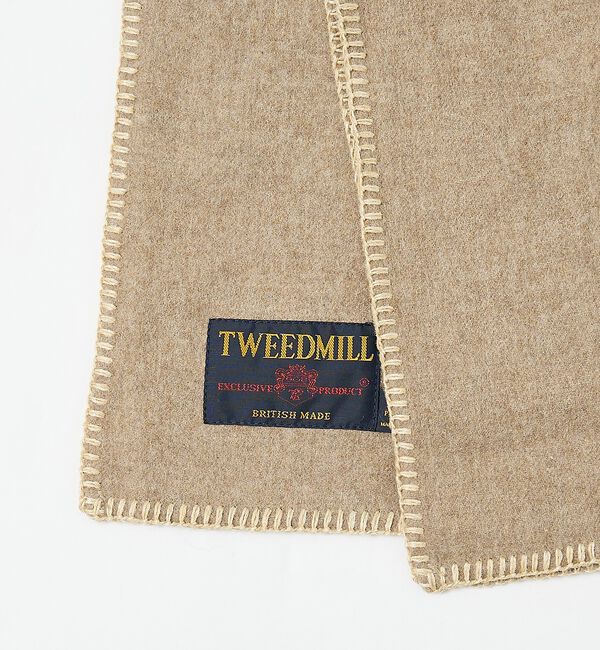 ABAHOUSE「【TWEEDMILL/ツイードミル】Lambswool Blanket Stit」|マフラー|
