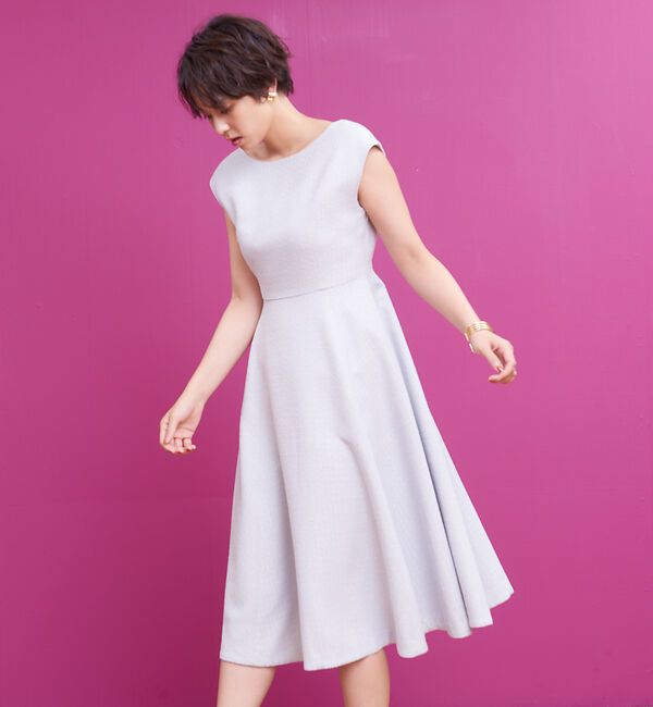 Rouge vif「ツィードフィット&フレアワンピース」|ワンピース|