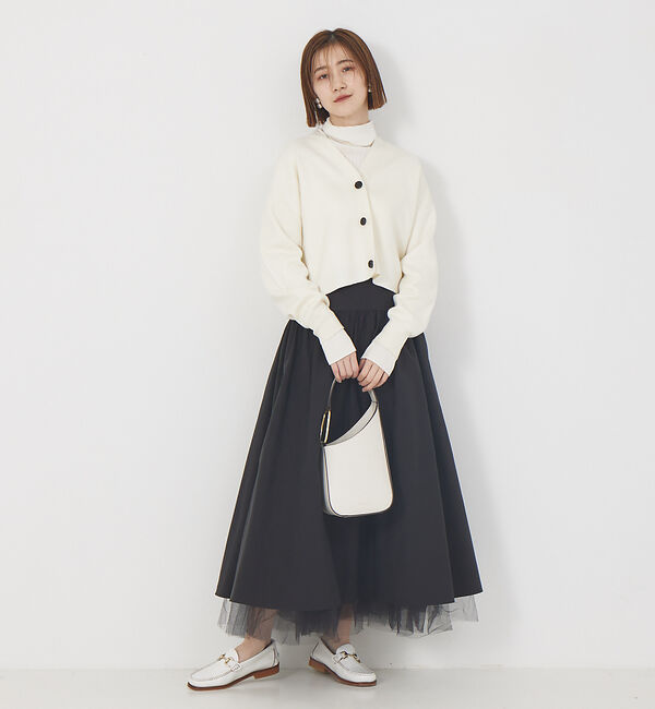 Rouge vif「4WAYチュールコンビスカート」|スカート|