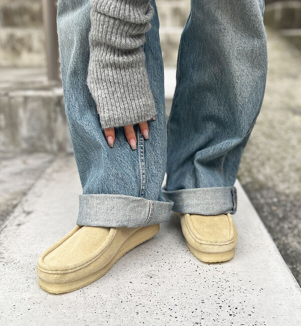 Rouge vif「【CLARKS/クラークス】 ワラビー / ミドル ブーツ」|モカシン|