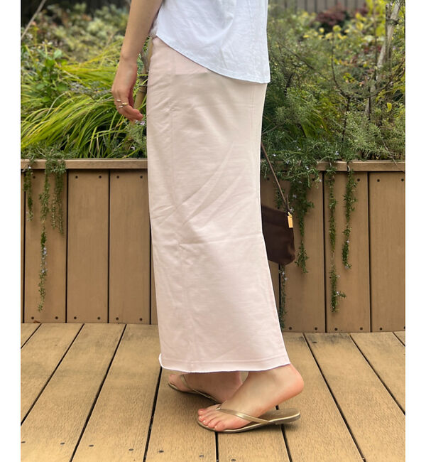 Rouge vif「【MICA&DEAL /マイカアンドディール】タイトイージースカート」|スカート|