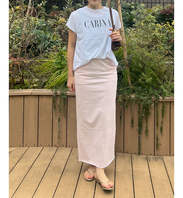 Rouge vif「【MICA&DEAL /マイカアンドディール】タイトイージースカート」|スカート|