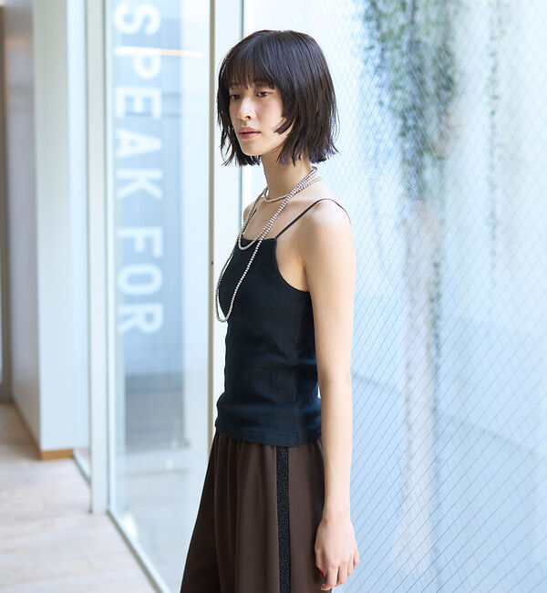 Rouge vif「【Robert P.Miller/ロバートピーミラー】Prib Cup Cami」|キャミソール|