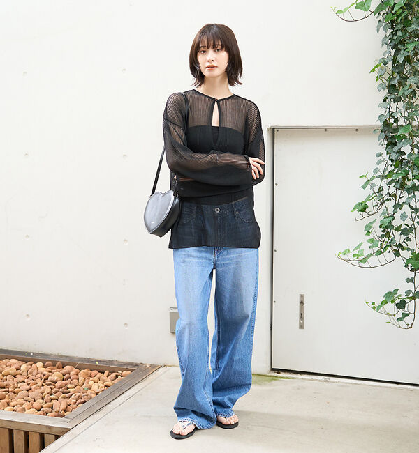 Rouge vif「【追加】【新色登場】【upper hights/アッパーハイツ】THE NIEC」|デニム|