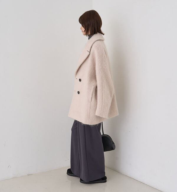 Rouge vif「シャギーピーコート」|ピーコート|