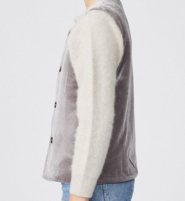 Rouge vif「【Keena/キーナ】ベルベットベスト/トップス/ベロア【WEB限定】」|ベスト・ジレ|