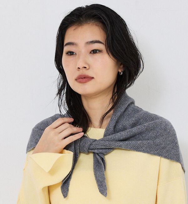 Rouge vif「【WILLIAM BRUNTON/ウィリアム ブラントン】ヘッドスカーフ」|マフラー|