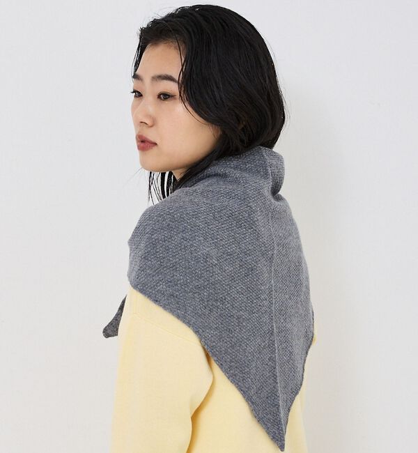 Rouge vif「【WILLIAM BRUNTON/ウィリアム ブラントン】ヘッドスカーフ」|マフラー|