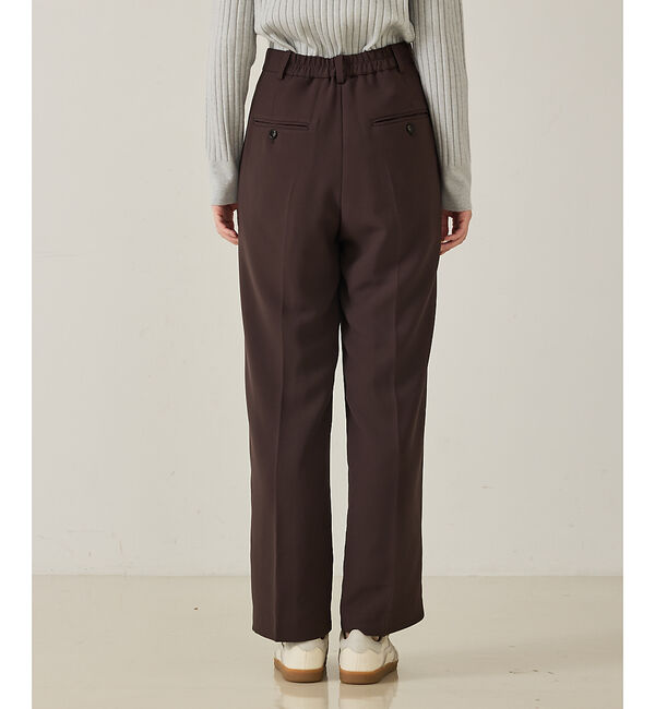 qualite「【セットアップ対応】センタープレスストレートパンツ」|その他|