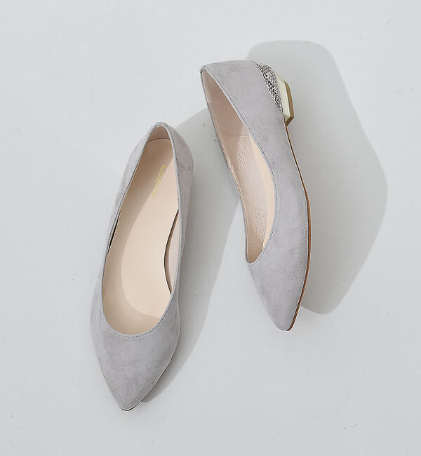 AU BANNISTER「【累計10万足突破！】ボロネーゼカッターパンプス」|パンプス|グレー