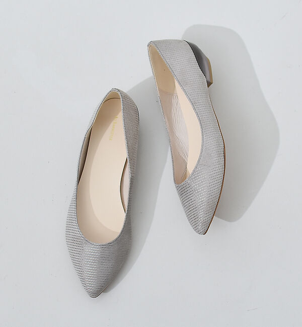 AU BANNISTER「【累計10万足突破！】ボロネーゼカッターパンプス」|パンプス|グレージュ