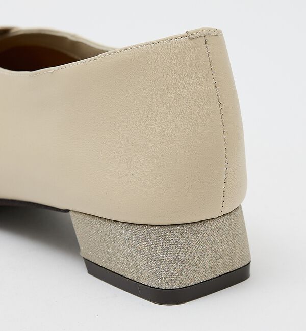 AU BANNISTER「ストラップソフトレザーフラットパンプス」|その他|