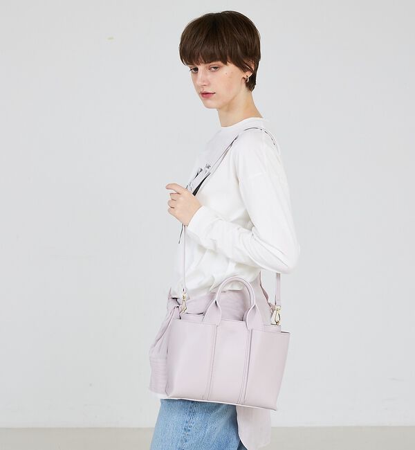 LOWELL things「Ordi/ダブルポケット2WAYトートM」|ショルダー・メッセンジャー|