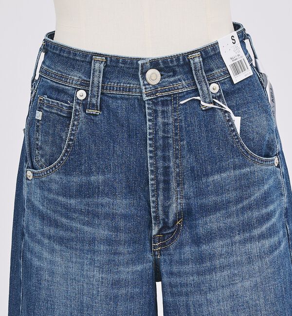 abahouse mavie「【SOMETHING】LISAスーパーワイドパンツ/デニム/シーズンレス」|デニム|