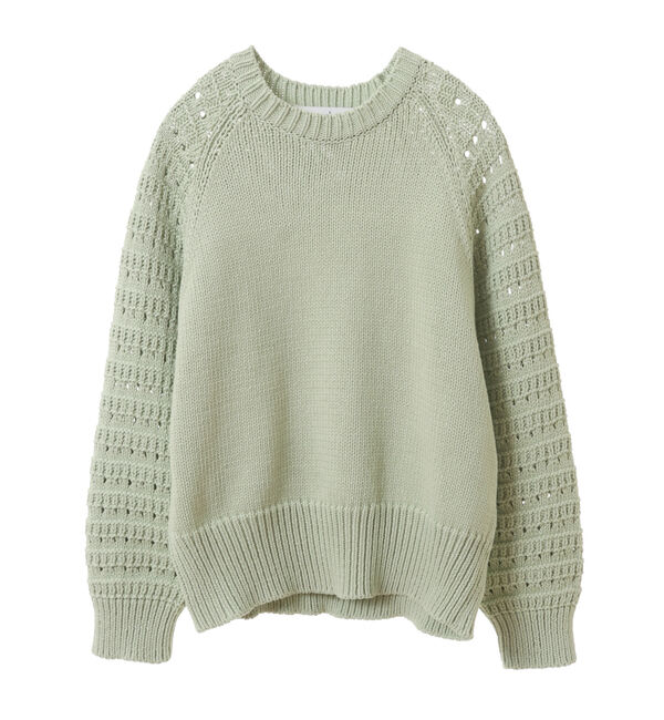 TIARA「柄スリーブニット」|ニット・セーター|