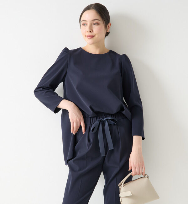 TIARA「パフスリーブオーバーブラウス（セットアップ対応）」|シャツ・ブラウス|