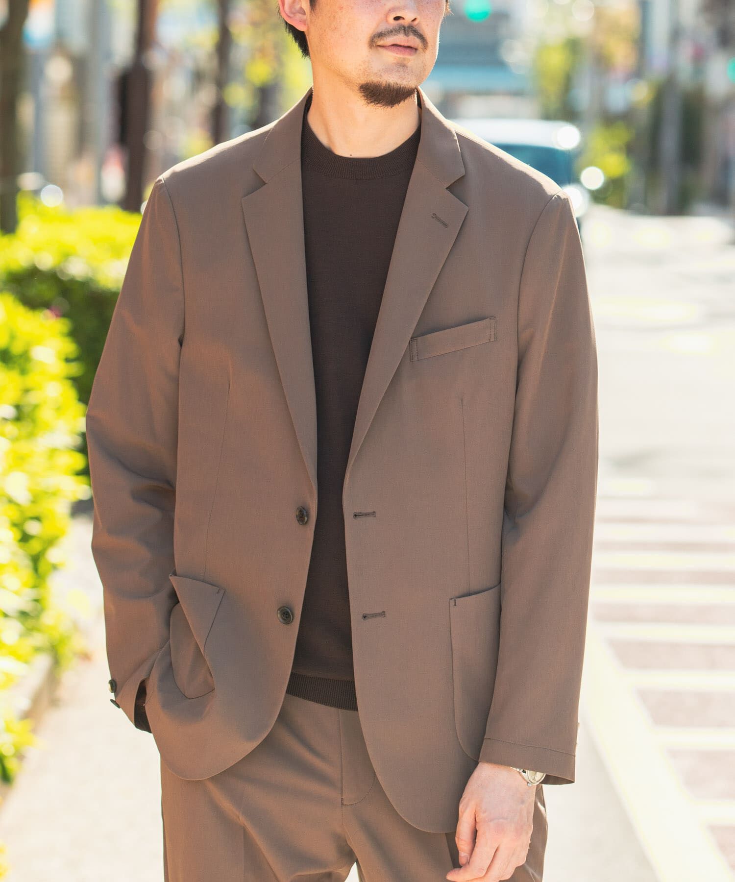 URBAN RESEARCH DOORS「『イージーケア』LIFE STYLE TAILOR　4WAYストレッチライトコンフォータブルJK」|その他|