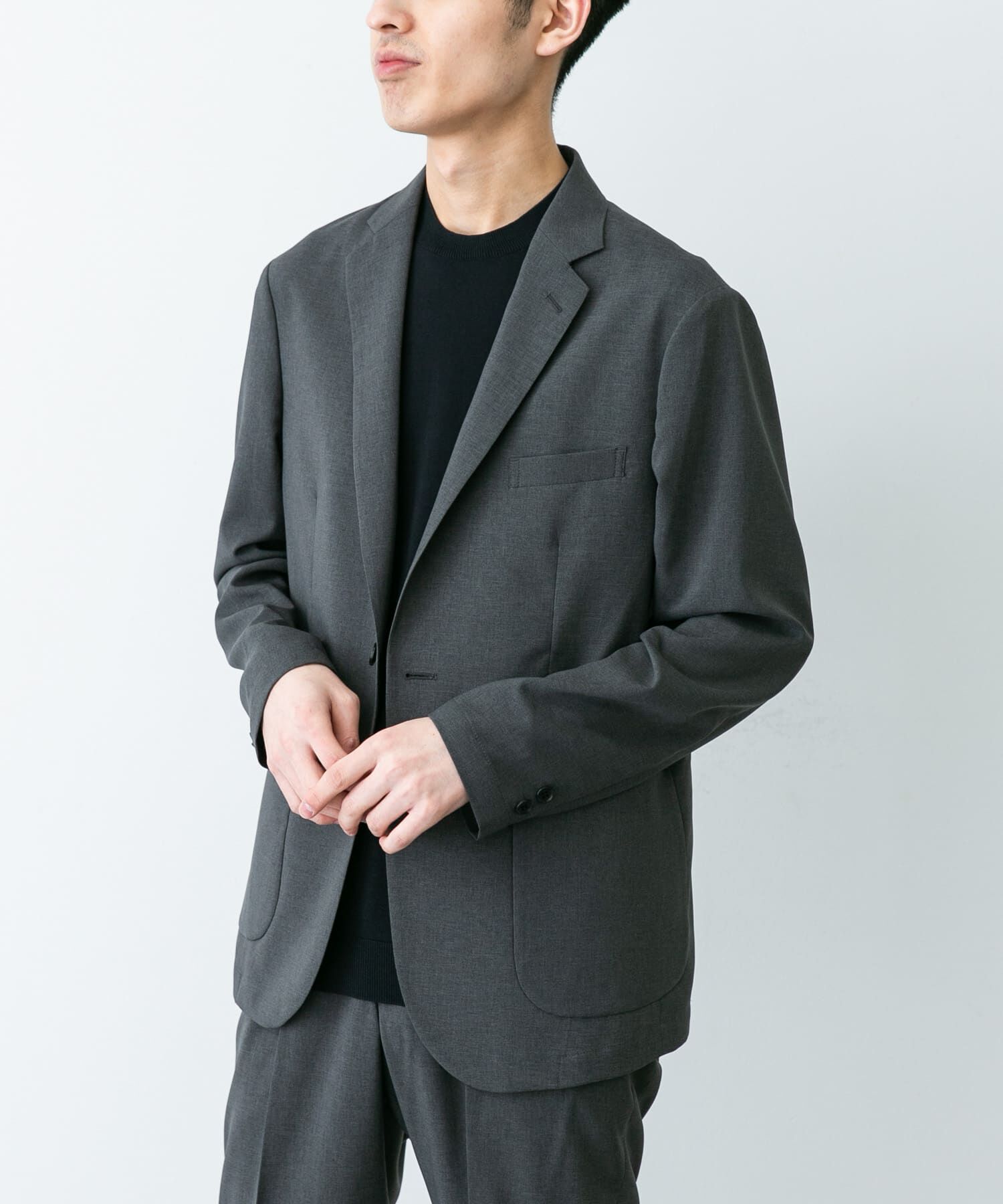 URBAN RESEARCH DOORS「LIFE STYLE TAILOR　リネンライクコンフォータブルジャケット」|その他|