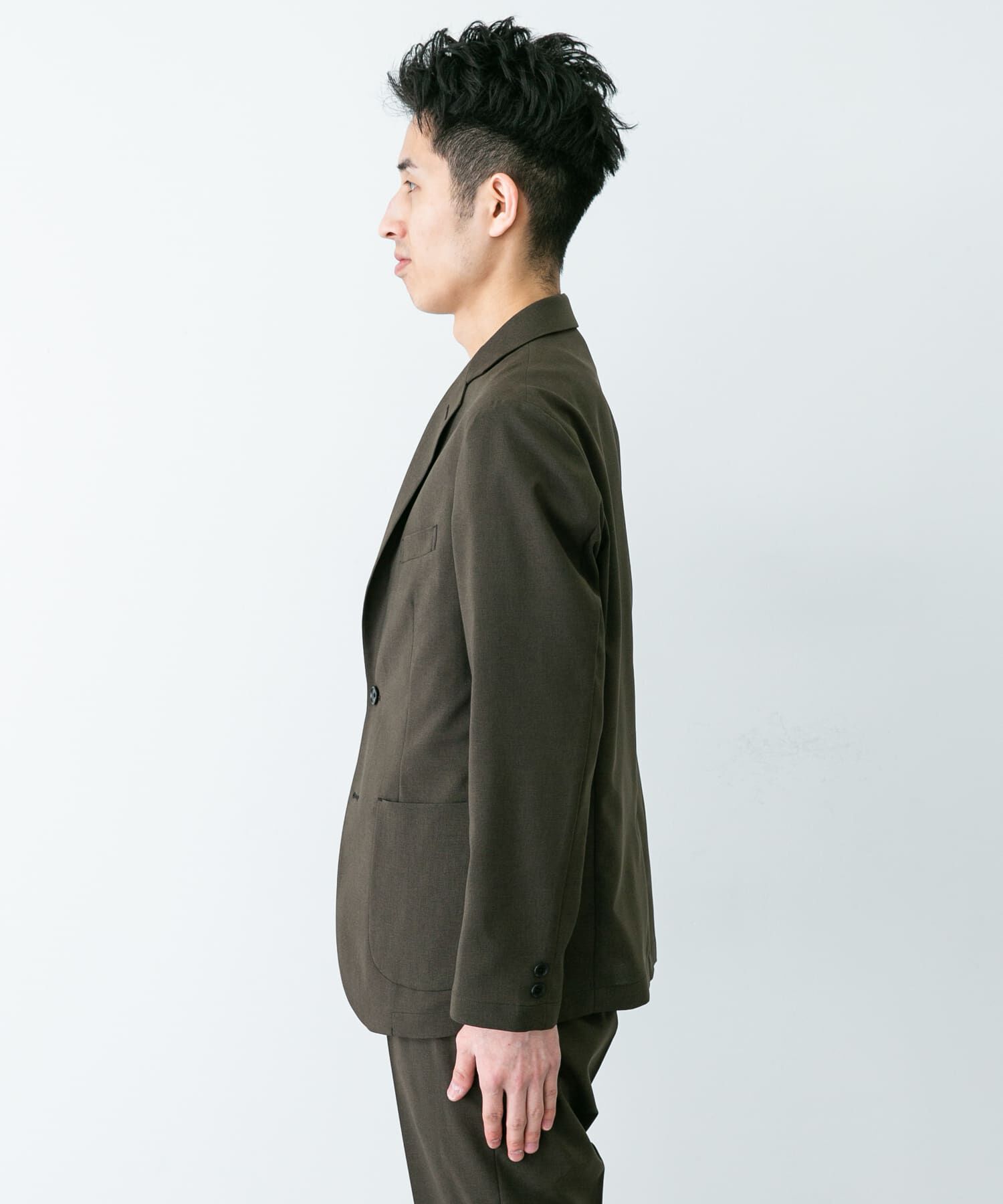 URBAN RESEARCH DOORS「LIFE STYLE TAILOR　リネンライクコンフォータブルジャケット」|その他|