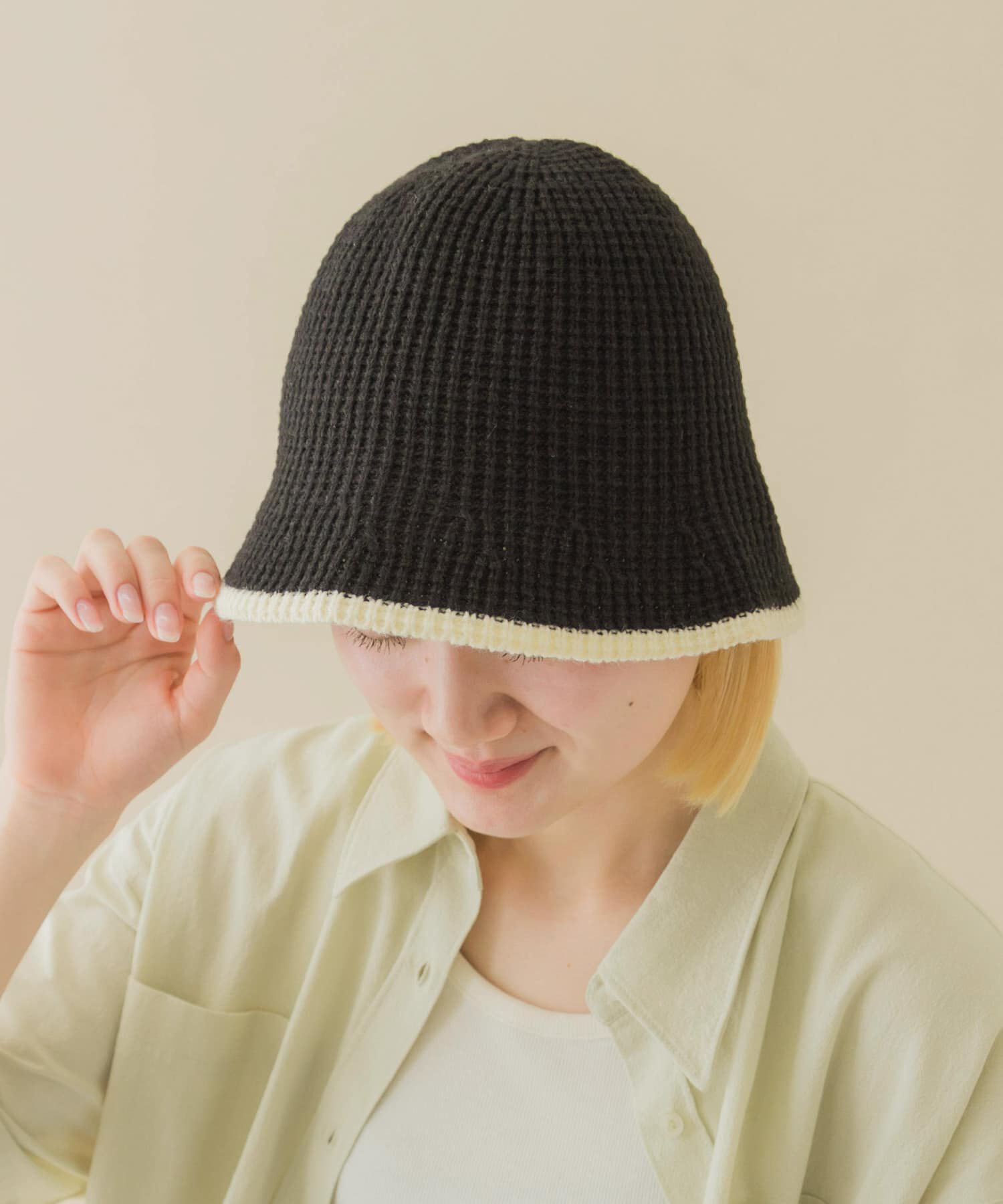 SMELLY「バイカラーラインハット」|ハット|