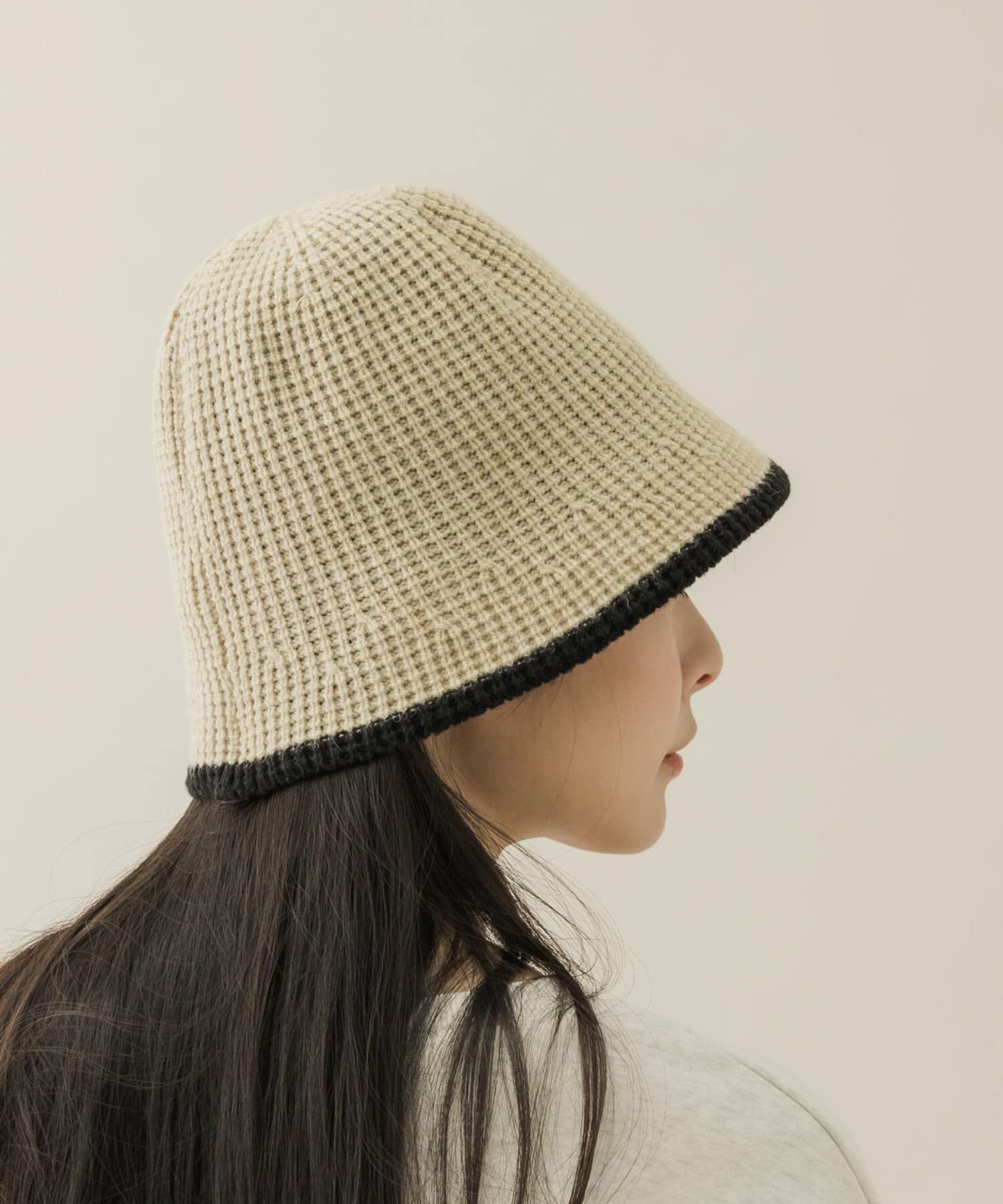 SMELLY「バイカラーラインハット」|ハット|