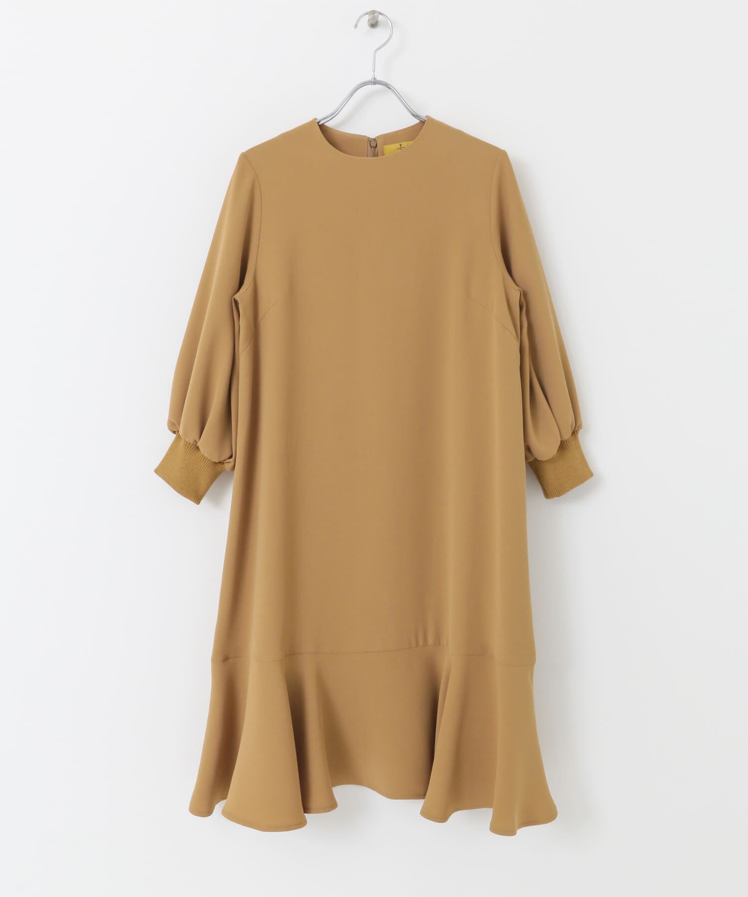 URBAN RESEARCH ROSSO「F by ROSSO　ジョーゼット裾フレアワンピース&there4;」|ワンピース|