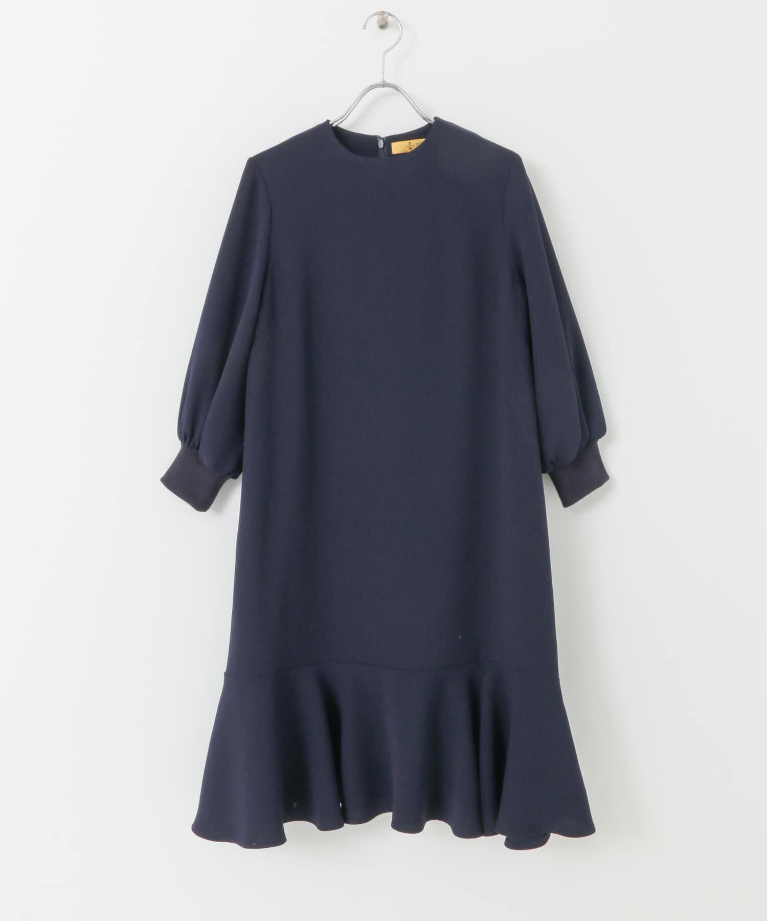 URBAN RESEARCH ROSSO「F by ROSSO　ジョーゼット裾フレアワンピース&there4;」|ワンピース|