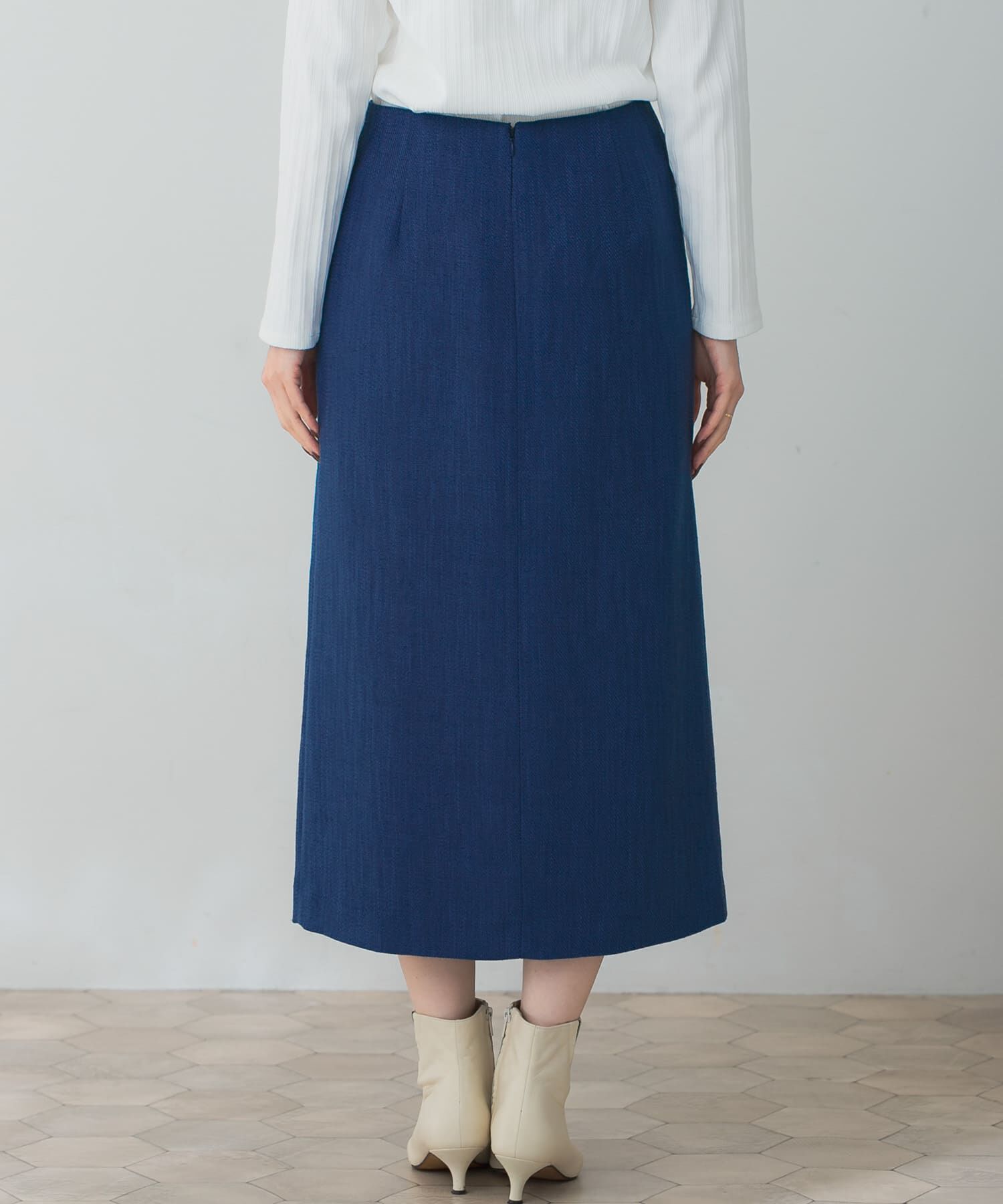 URBAN RESEARCH ROSSO「ボタンデザインタイトスリットスカート」|スカート|