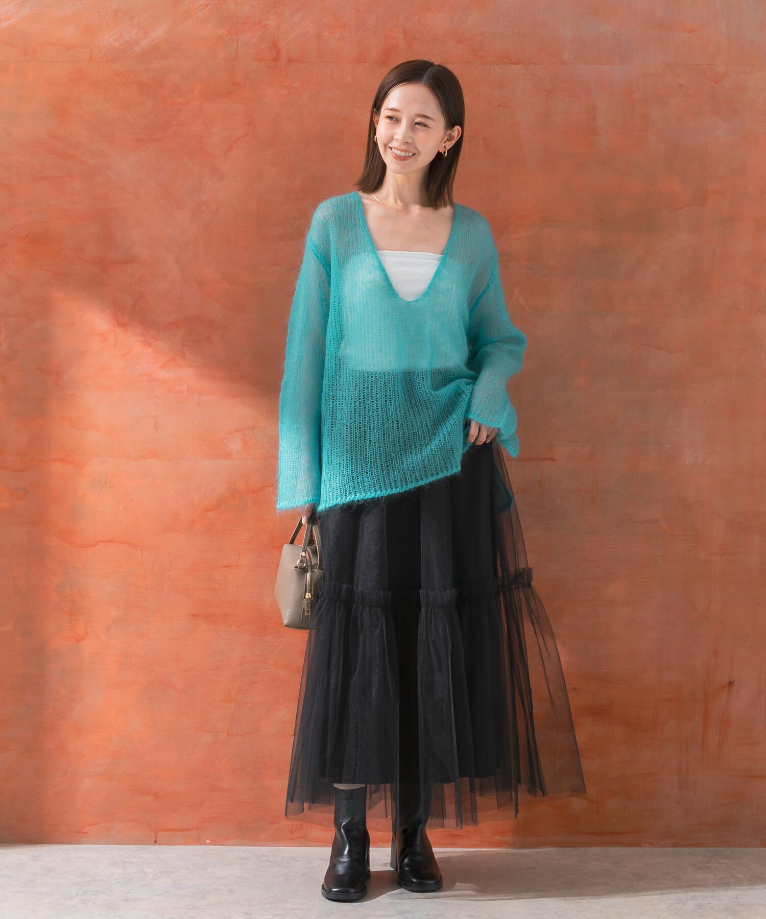 URBAN RESEARCH ROSSO「チュールスカート」|スカート|