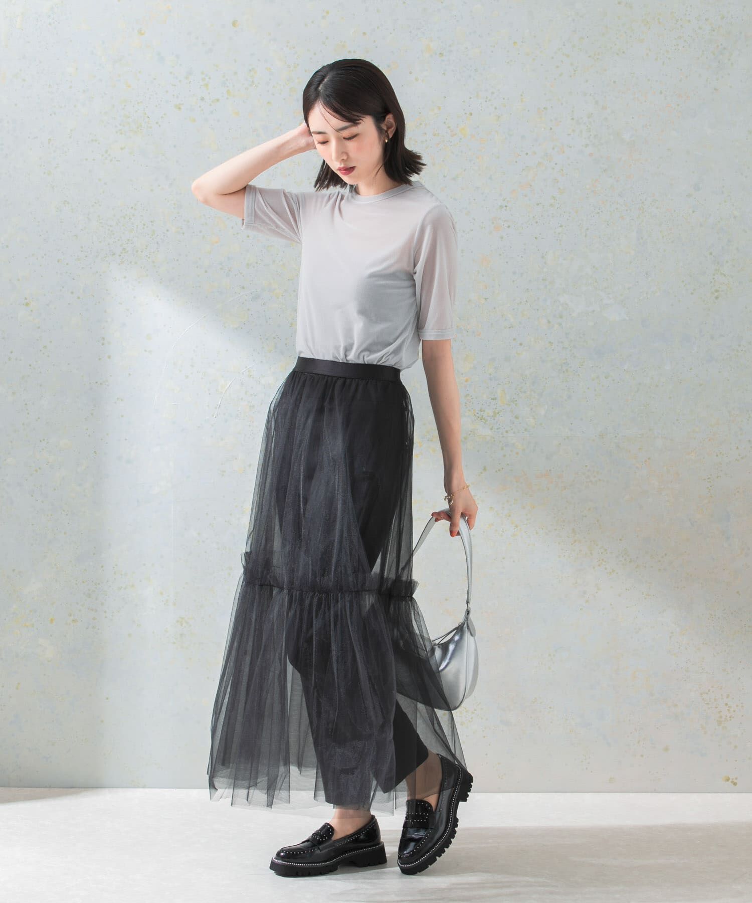 URBAN RESEARCH ROSSO「チュールスカート」|スカート|