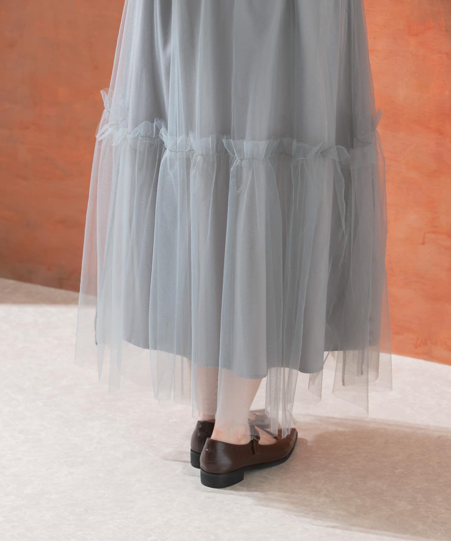 URBAN RESEARCH ROSSO「チュールスカート」|スカート|