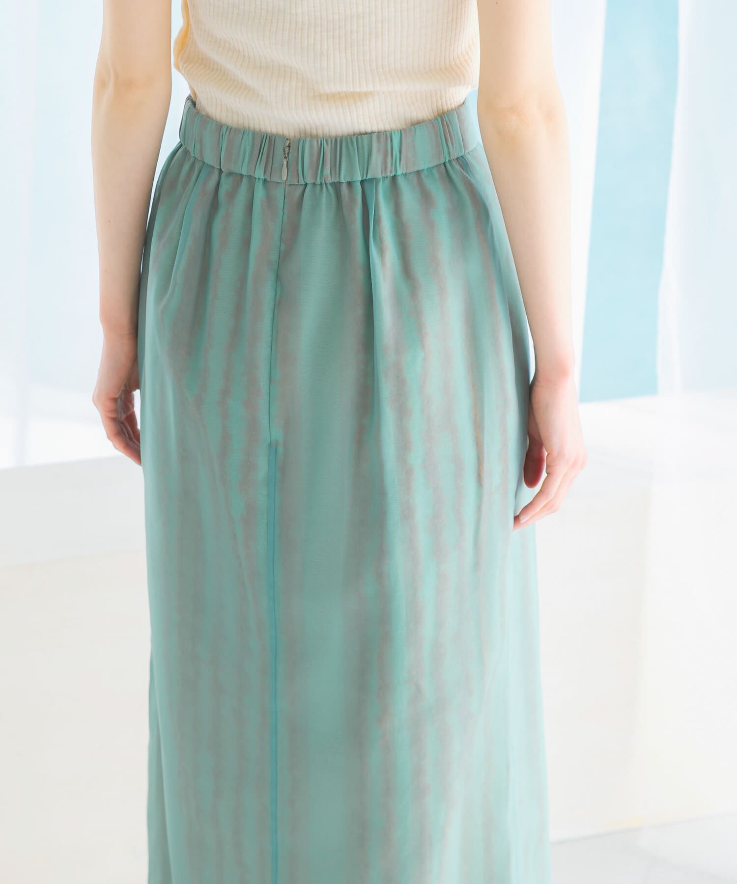 URBAN RESEARCH ROSSO「ジャガードレイヤースカート」|スカート|