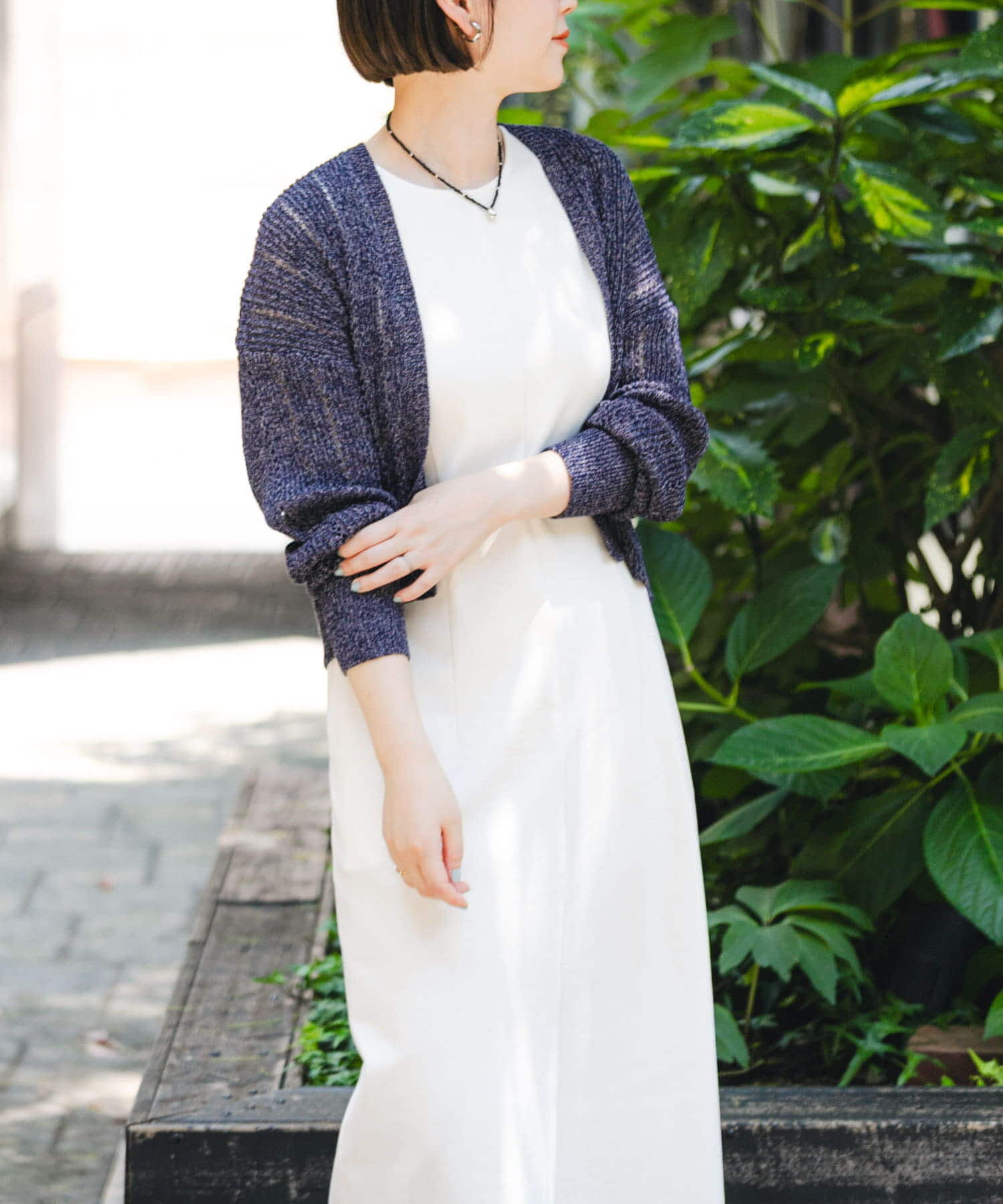 URBAN RESEARCH ROSSO「『UR TECH ひやサラクール』F by ROSSO　アメスリコクーンワンピース」|ワンピース|