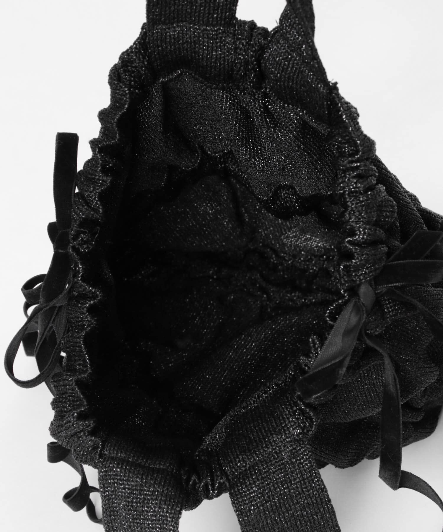 URBAN RESEARCH「ラメニットリボンバッグ」|トートバッグ|