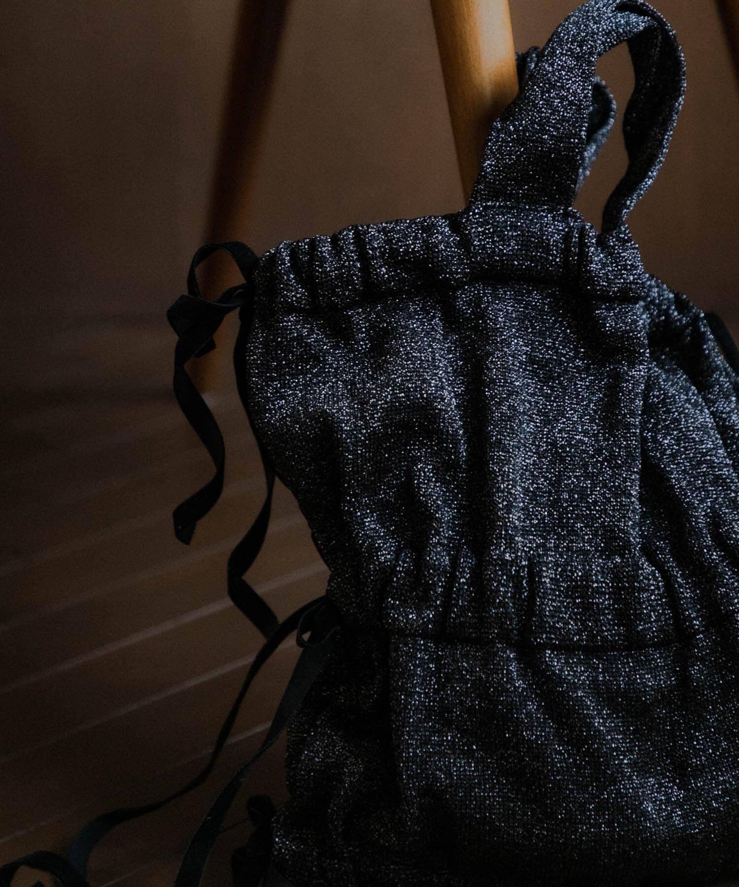 URBAN RESEARCH「ラメニットリボンバッグ」|トートバッグ|