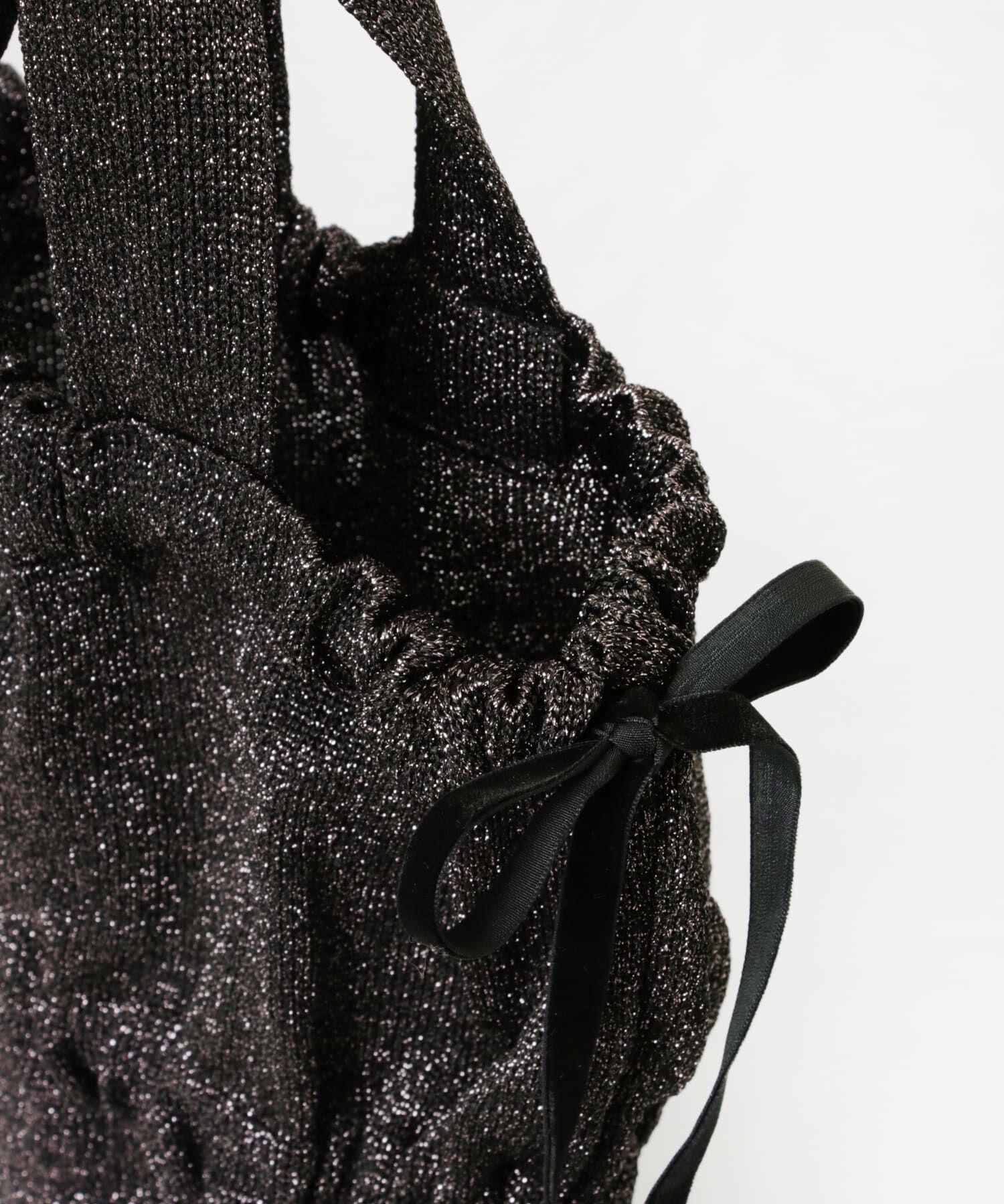 URBAN RESEARCH「ラメニットリボンバッグ」|トートバッグ|