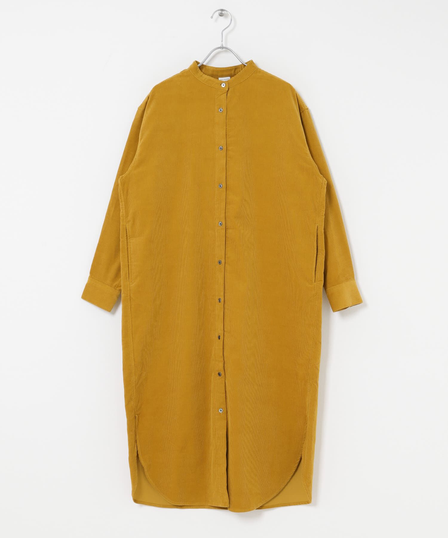 URBAN RESEARCH DOORS「『WEB/一部店舗限定カラー』『UR TECH』コーデュロイシャツワンピース」|ワンピース|