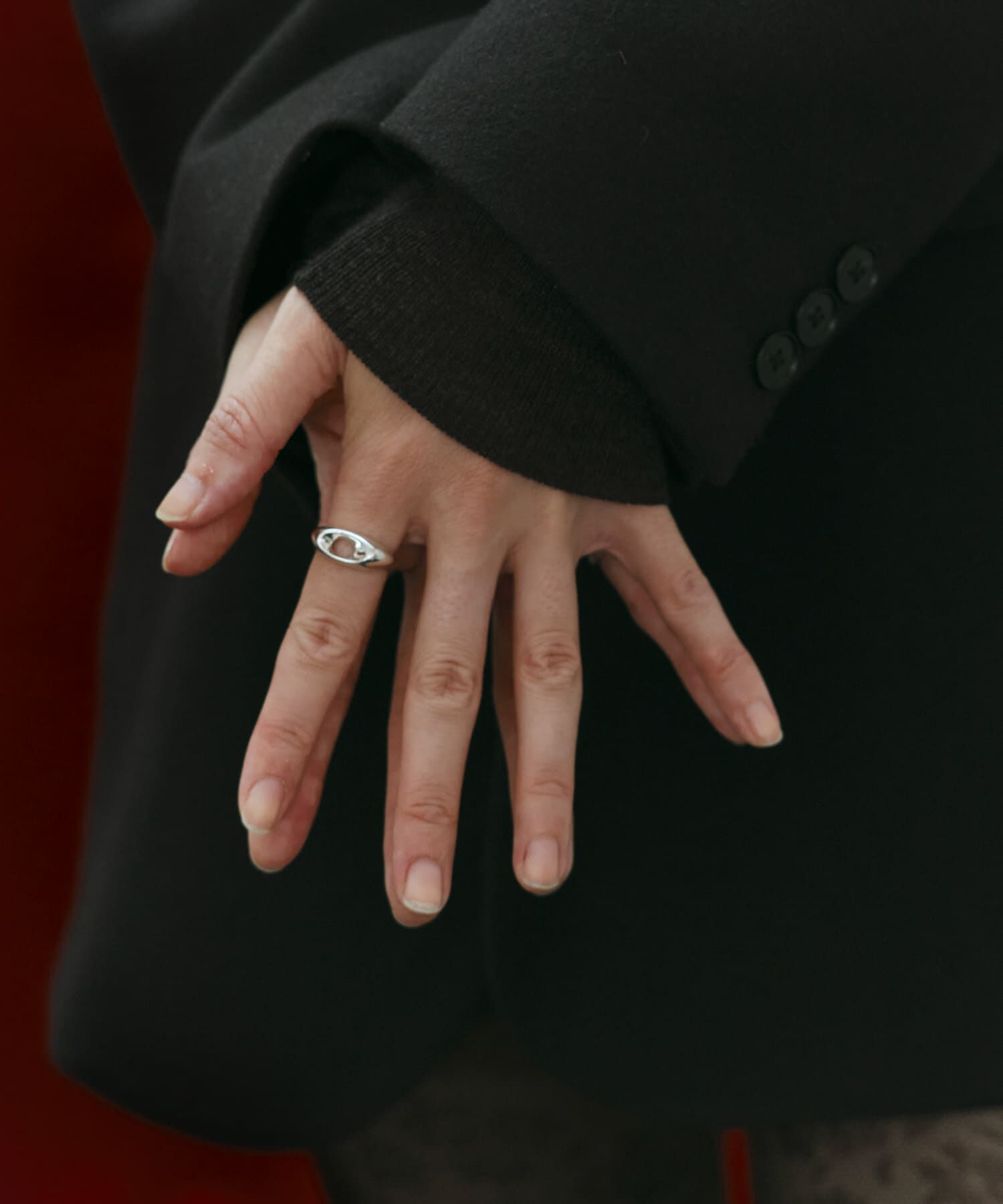 SMELLY「SMELLY so&rsquo;　plump dent ring」|リング|シルバー