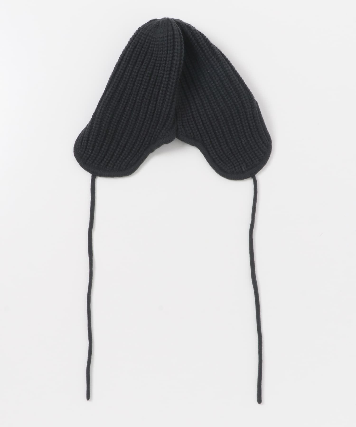 SMELLY「リブニットフライトキャップ」|ニット帽|