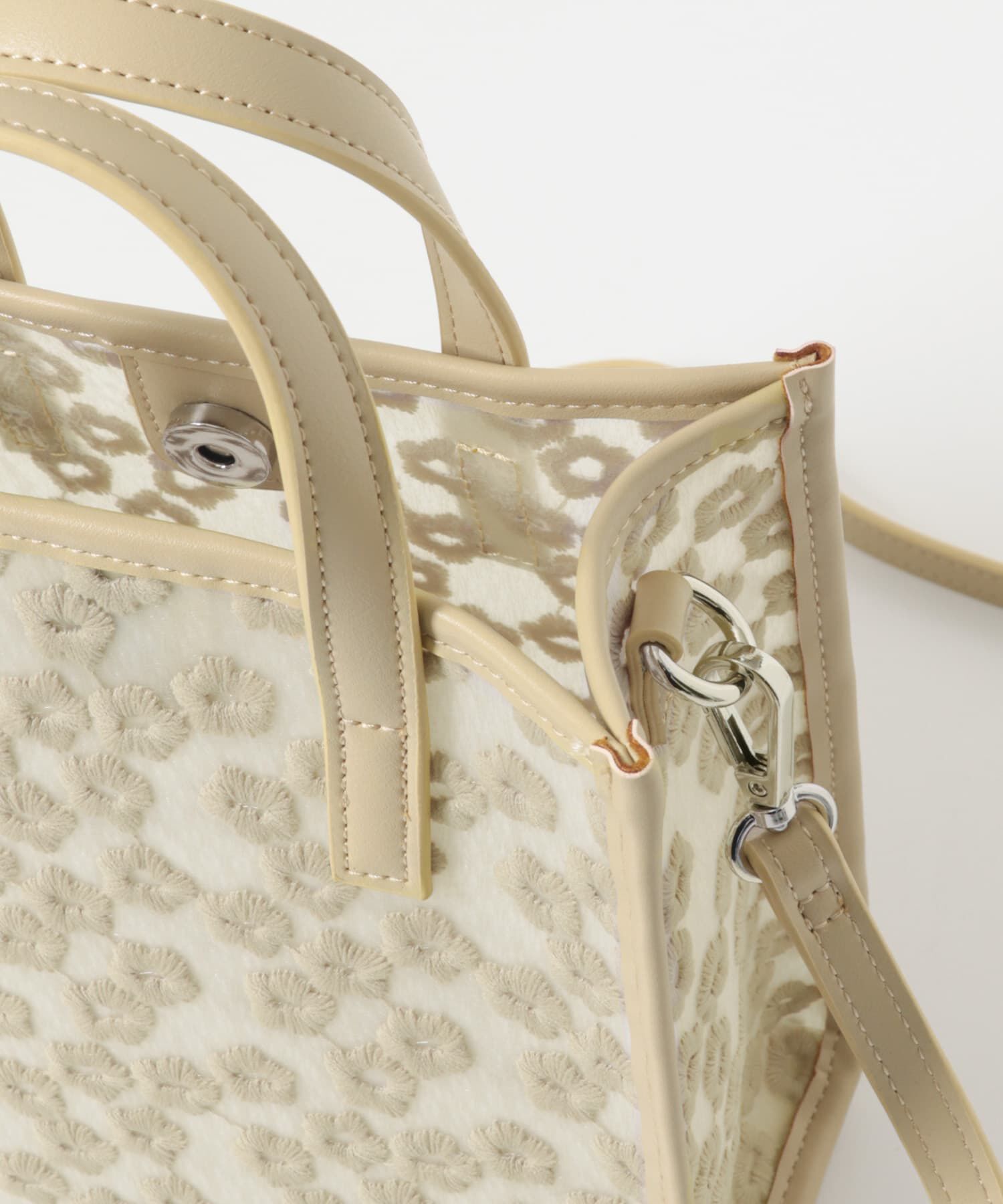 RODE SKO「フラワーシアー2WAYハンドバッグ」|ハンドバッグ|