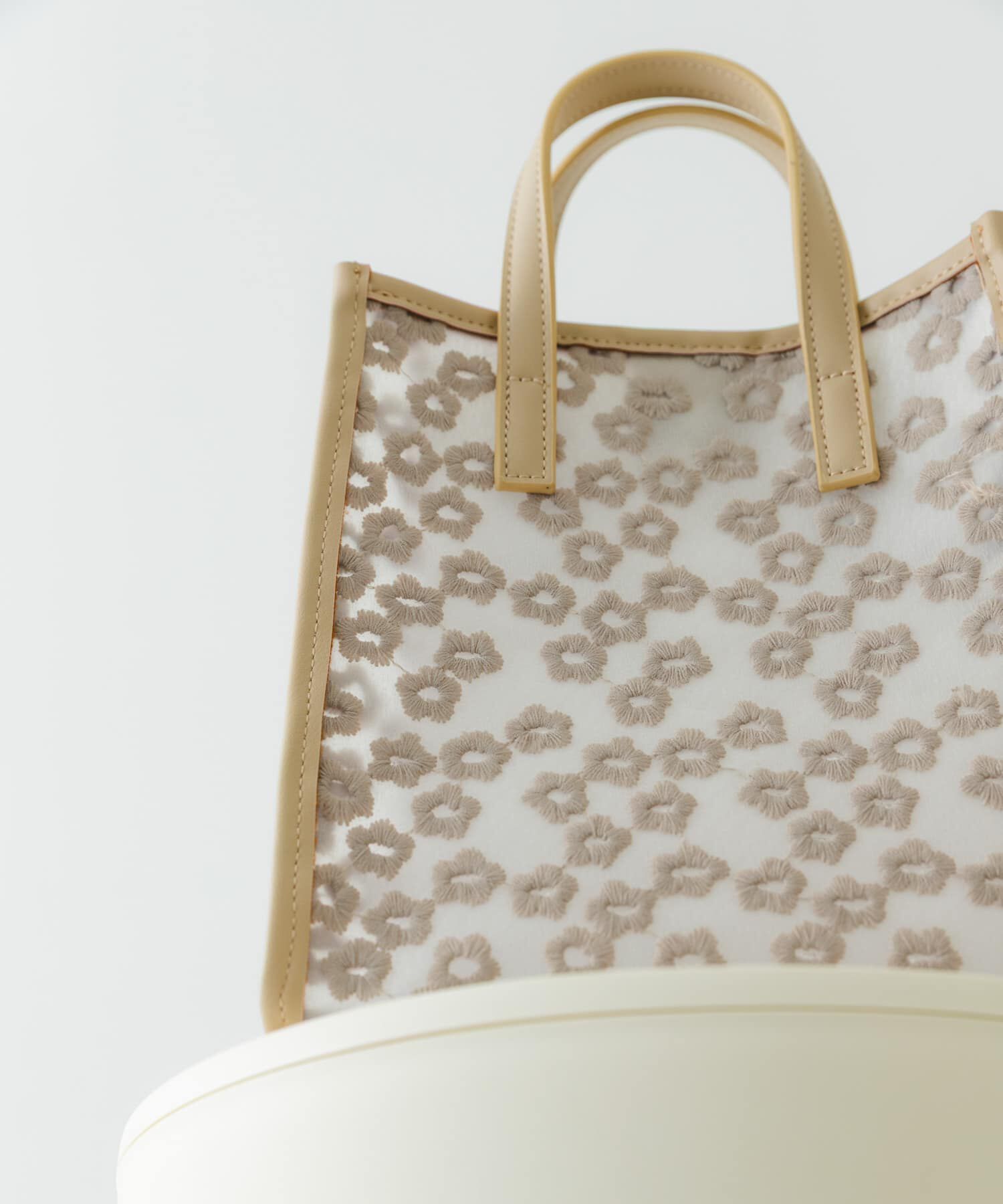 RODE SKO「フラワーシアー2WAYハンドバッグ」|ハンドバッグ|