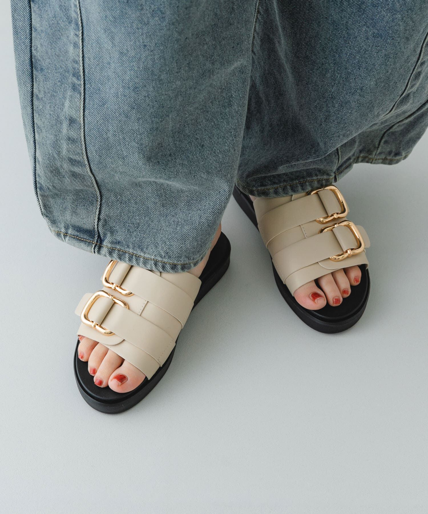 RODE SKO「ダブルベルテッドサンダル」|サンダル|