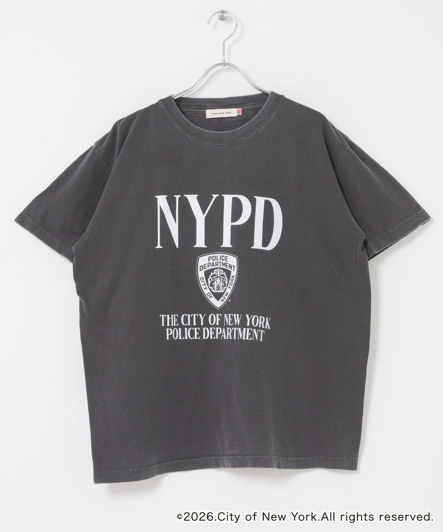 URBAN RESEARCH DOORS「『別注』GOOD ROCK SPEED&times;DOOS　NYC NYPD T-SHIRTS」|Tシャツ・カットソー|