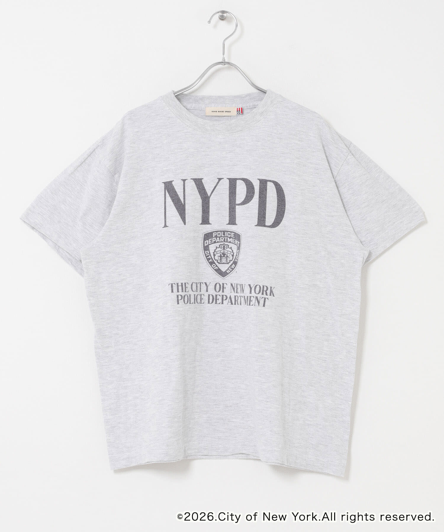 URBAN RESEARCH DOORS「『別注』GOOD ROCK SPEED&times;DOOS　NYC NYPD T-SHIRTS」|Tシャツ・カットソー|